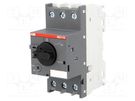 Motor breaker; 9kW; 208÷690VAC; for DIN rail mounting; IP20 ABB
