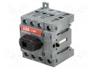 Switch-disconnector; Poles: 4; for DIN rail mounting; 25A; OT ABB