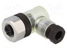 Plug; M12; PIN: 5; female; A code-DeviceNet / CANopen; for cable IFM ELECTRONIC