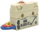 MICROSWITCH, PLUNGER, 1CO, 5A, 250V