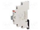 Module: pushbutton switch; 250VAC; 16A; for DIN rail mounting ABB