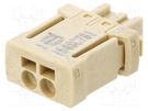 Plug; Connector: wire-board; har-flexicon®; 2.54mm; ways: 2; tinned HARTING