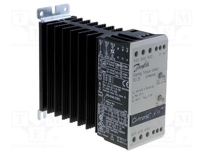Module: soft-start; Usup: 480÷600VAC; DIN; 24÷480VDC; 0.0185kW DANFOSS 037N0048