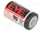 Battery: lithium; 3.6V; 1/2AA,1/2R6; 1200mAh; non-rechargeable EVE BATTERY