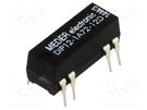 Relay: reed switch; SPST-NO; Ucoil: 12VDC; 1A; max.200VDC; 145mW MEDER