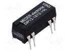Relay: reed switch; SPST-NC; Ucoil: 12VDC; 1A; max.200VDC; 145mW MEDER