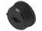 Switch: rotary; Pos: 12; 0.13A/150VAC; 0.13A/150VDC; 30°; -10÷60°C CANAL ELECTRONIC