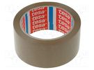 Packing tapes; L: 66m; Width: 48mm; Thick: 47.5um; brown TESA