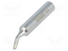 Tip; bent chisel; 1.6mm; for  soldering iron WELLER