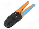 Tool: for crimping; insulated solder sleeves; 6mm2,10mm2,16mm2 GOLDTOOL