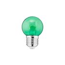 LED Color Bulb 1W G45 240V 20Lm PC green clear FILAMENT U