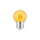 LED Color Bulb 1W G45 240V 55Lm PC yellow clear FILAMENT U