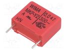 Capacitor: polypropylene; Y2; 47nF; 8x15x18mm; THT; ±10%; 15mm WIMA