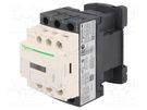 Contactor: 3-pole; NO x3; Auxiliary contacts: NO + NC; 110VAC; 9A SCHNEIDER ELECTRIC