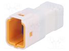 Connector: wire-wire; JWPF; male; plug; PIN: 6; Type: w/o contacts JST