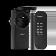 Remote-controlled outdoor power socket