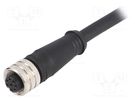 Plug; M12; PIN: 8; female; A code-DeviceNet / CANopen; Len: 15m IFM ELECTRONIC