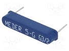 Reed switch; Range: 35÷40AT; Pswitch: 10W; 2.8x3.2x14.3mm; 0.5A MEDER