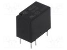 Relay: electromagnetic; SPDT; Ucoil: 24VDC; 2A; 0.5A/125VAC; PCB HONGFA RELAY