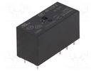 Relay: electromagnetic; DPDT; Ucoil: 24VDC; 8A; 8A/250VAC; PCB HONGFA RELAY