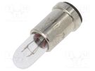 Filament lamp: miniature; SUB-MIDGET; 28VDC; 24mA; Bulb: T1; Ø: 4mm BRIGHTMASTER