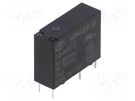 Relay: electromagnetic; SPST-NO; Ucoil: 12VDC; 10A; 7A/250VAC; PCB HONGFA RELAY