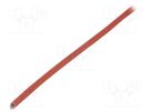 Insulating tube; fiberglass; brick red; -60÷250°C; Øint: 2mm FAVIER