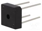 Bridge rectifier: single-phase; Urmax: 1000V; If: 10A; Ifsm: 135A DIOTEC SEMICONDUCTOR