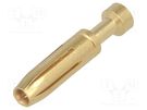 Contact; female; copper alloy; gold-plated; 1mm2; Han E®; crimped HARTING