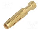 Contact; female; copper alloy; gold-plated; 1.5mm2; Han E®; 16A HARTING