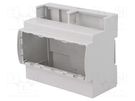 Enclosure: for DIN rail mounting; Y: 90.5mm; X: 106.3mm; Z: 62mm ITALTRONIC