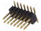 Pin header; pin strips; male; PIN: 14; vertical; 1.27mm; SMT; 2x7 CONNFLY