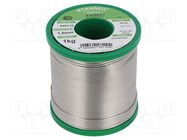 Soldering wire; Sn99Cu1; 1.5mm; 1kg; lead free; reel; 227°C; HF32 STANNOL