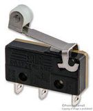 MICROSWITCH, ROLLER LEVER, 1CO, 6A 250V