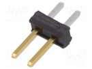Socket; PCB-cable/PCB; male; Milli-Grid; 2mm; PIN: 2; THT; on PCBs MOLEX