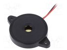 Sound transducer: piezo; without built-in generator; 5mA; Ø: 30mm BESTAR