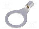 Tip: ring; M10; 1.04÷2.63mm2; crimped; for cable; non-insulated NICHIFU