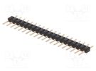 Pin header; pin strips; male; PIN: 20; straight; 2mm; THT; 1x20 CONNFLY