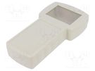 Enclosure: for devices with displays; X: 110mm; Y: 209mm; Z: 40mm COMBIPLAST