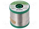 Soldering wire; Sn99,3Cu0,7+NiGe; 1mm; 0.5kg; lead free; reel STANNOL