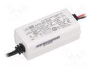Power supply: switched-mode; LED; 8W; 8÷16VDC; 500mA; 180÷264VAC MEAN WELL