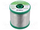 Soldering wire; Sn99,3Cu0,7+NiGe; 0.7mm; 0.5kg; lead free; reel STANNOL