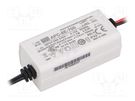 Power supply: switched-mode; LED; 7.7W; 6÷11VDC; 700mA; 180÷264VAC MEAN WELL
