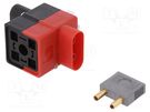 Diagnostic adapter; DIN 43650A socket,DIN 43650A plug; GDM HIRSCHMANN