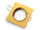 LED line® downlight square adjustable cast gold