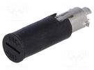 Adapter; cylindrical fuses; 5x20mm; -40÷85°C; 15A; 600V LITTELFUSE