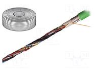 Wire: test lead cable; chainflex® CF113,hybrid; green-yellow IGUS