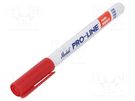 Marker: with liquid paint; red; 1.5mm; PAINTRITER PROLINE FINE MARKAL