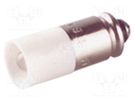 LED lamp; white; S5,7s; 28VDC; 28VAC; No.of diodes: 1 CML INNOVATIVE TECHNOLOGIES