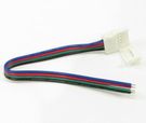 LED strip connector, 4-pin RGB compression with wire